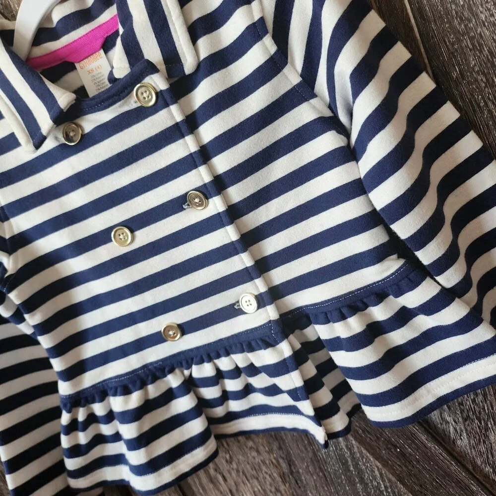 Gymboree navy white